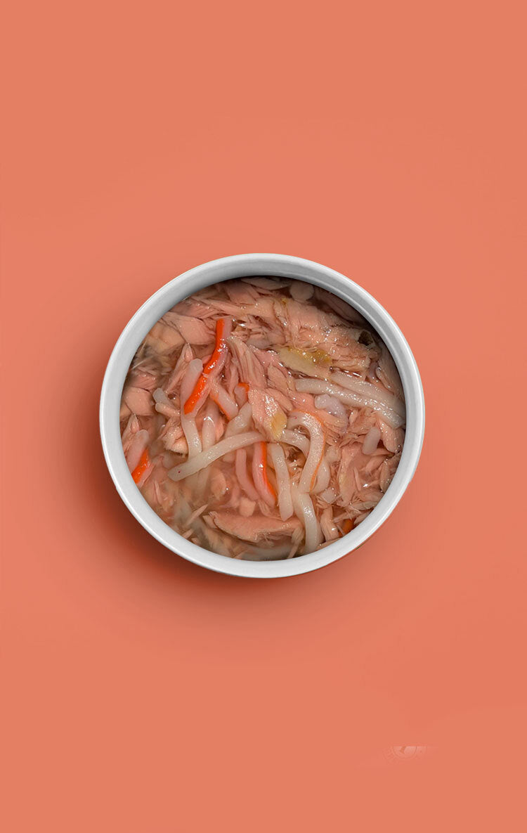 18 Atún y Surimi en caldo